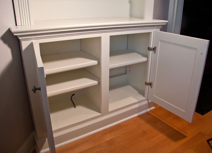 Built-In Bookcases and Cabinets