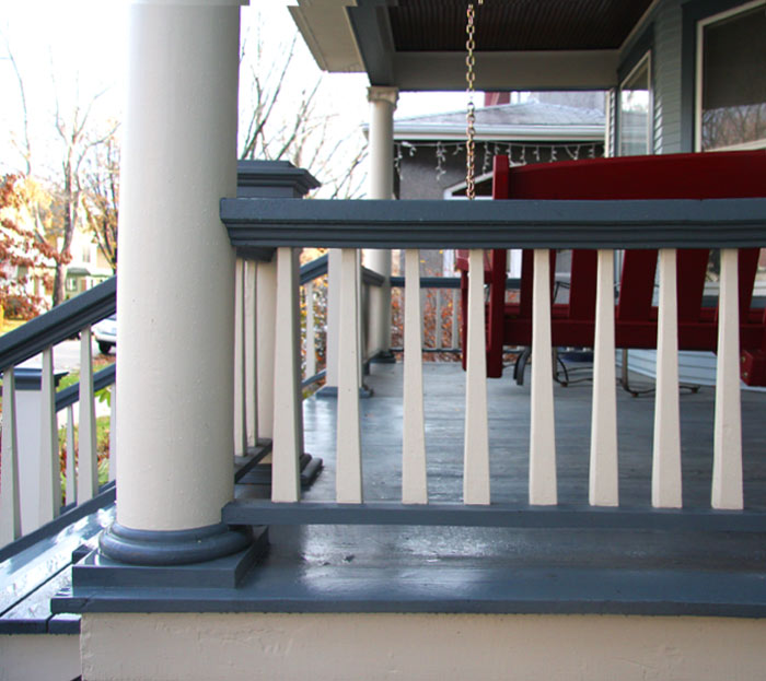 Edgewater Glen Front Porch Restoration