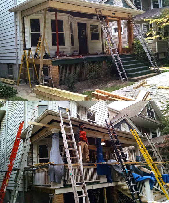 Front Porch Restoration