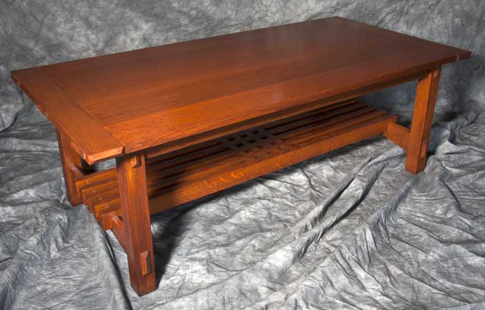 Quarter Sawn Oak Craftsman Tables